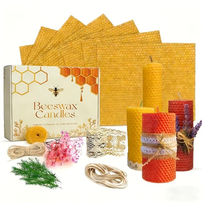 Beeswax Taper Candle - Endless candle designs with 10-pack beeswax
