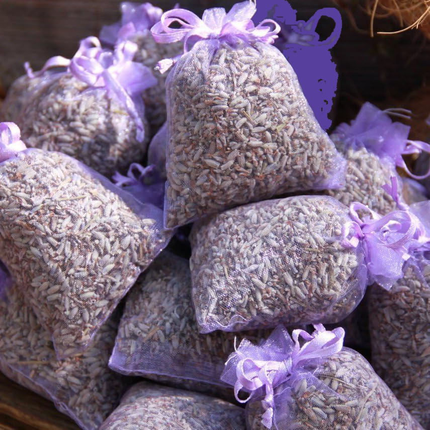 Home Fragrance Lavender - 10Pcs Natural Lavender Sachets Real Preserved