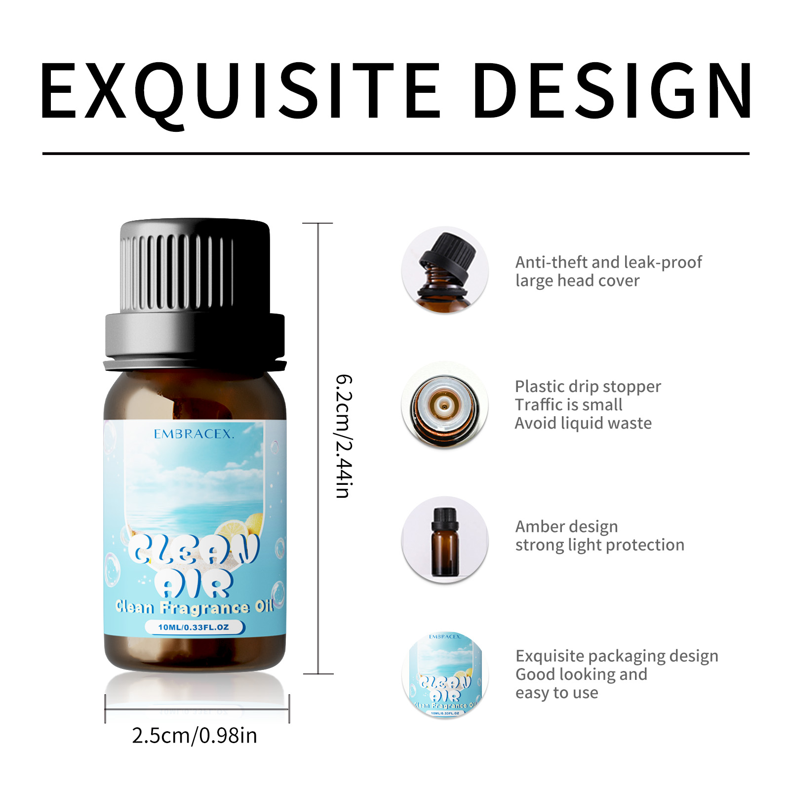 10ml Clean Air Fragrance Oils  - огляд і ціна Home Fragrance Lavender