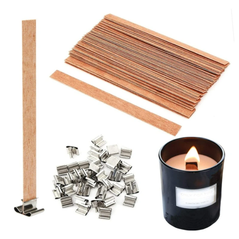 30pcs High Quality Wooden Cand - огляд і ціна Beeswax Taper Candle