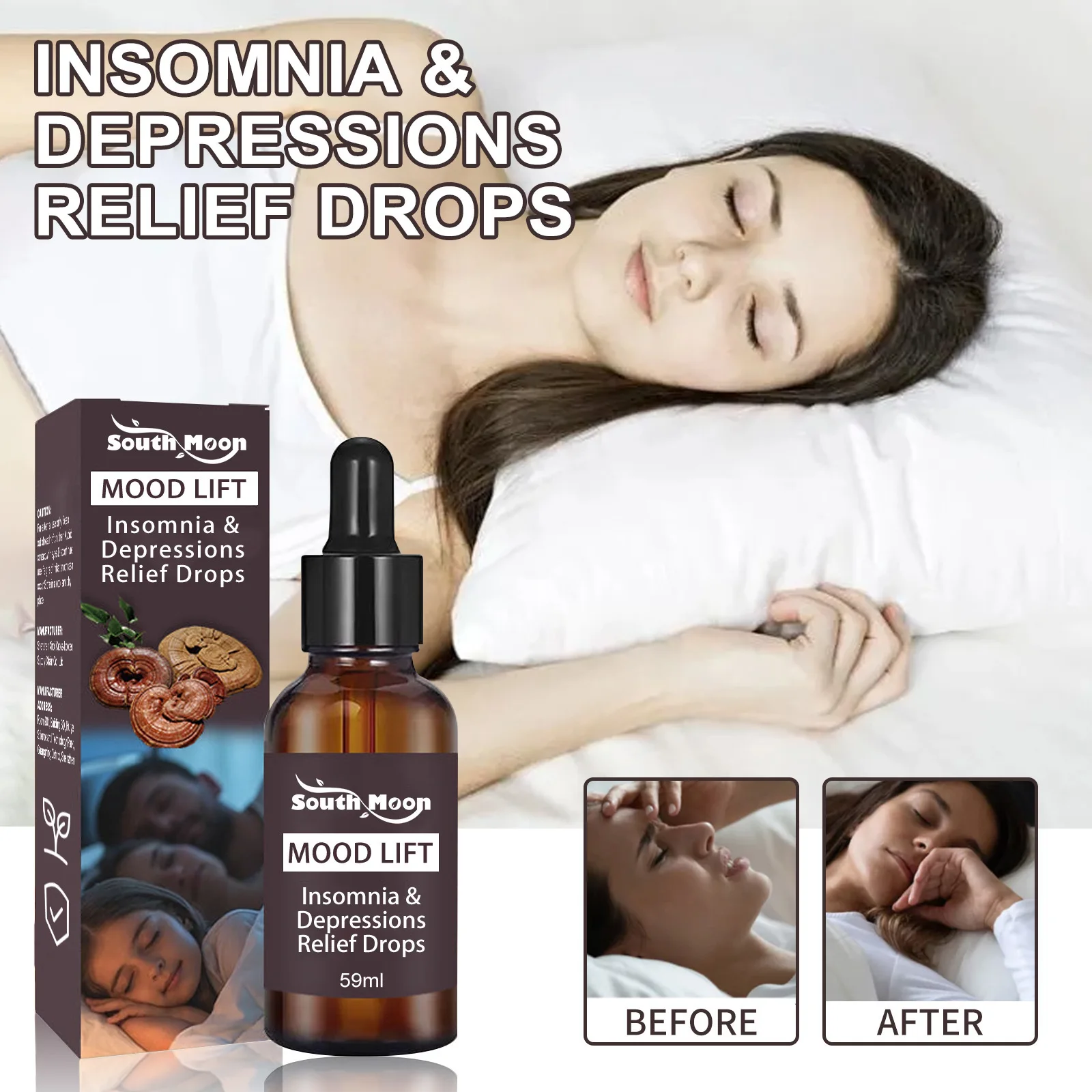 South Moon Insomnia Relief Ess - огляд і ціна Lavender Pillow Spray