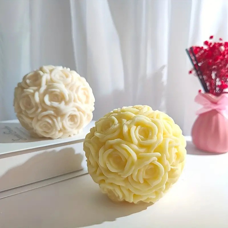 DIY Rose Flower Ball Silicone  - огляд і ціна Home Fragrance Rose