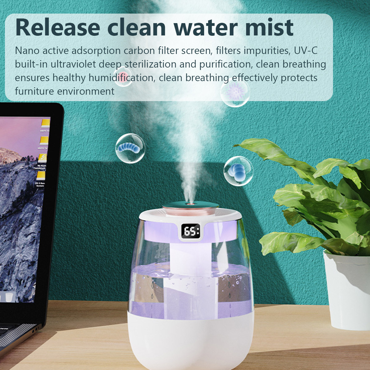 1.3L Air Humidifier Double Spr - огляд і ціна Home Fragrance Glade
