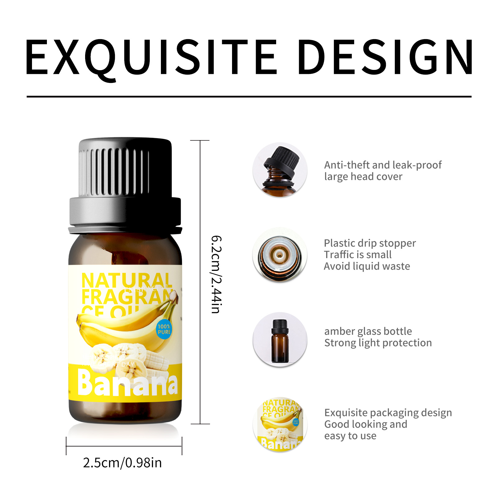 10ml Banana Fragrance Oils Lon - огляд і ціна Home Fragrance Glade