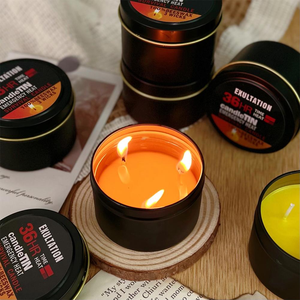 Emergency Candle 36 Hour 3 Wic - огляд і ціна Beeswax Taper Candle