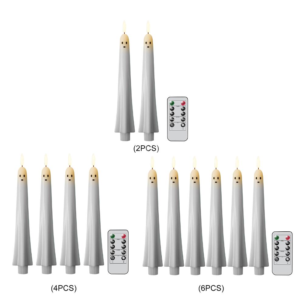 C5 Ghost Shaped Ghost Taper Ca - огляд і ціна Beeswax Taper Candle